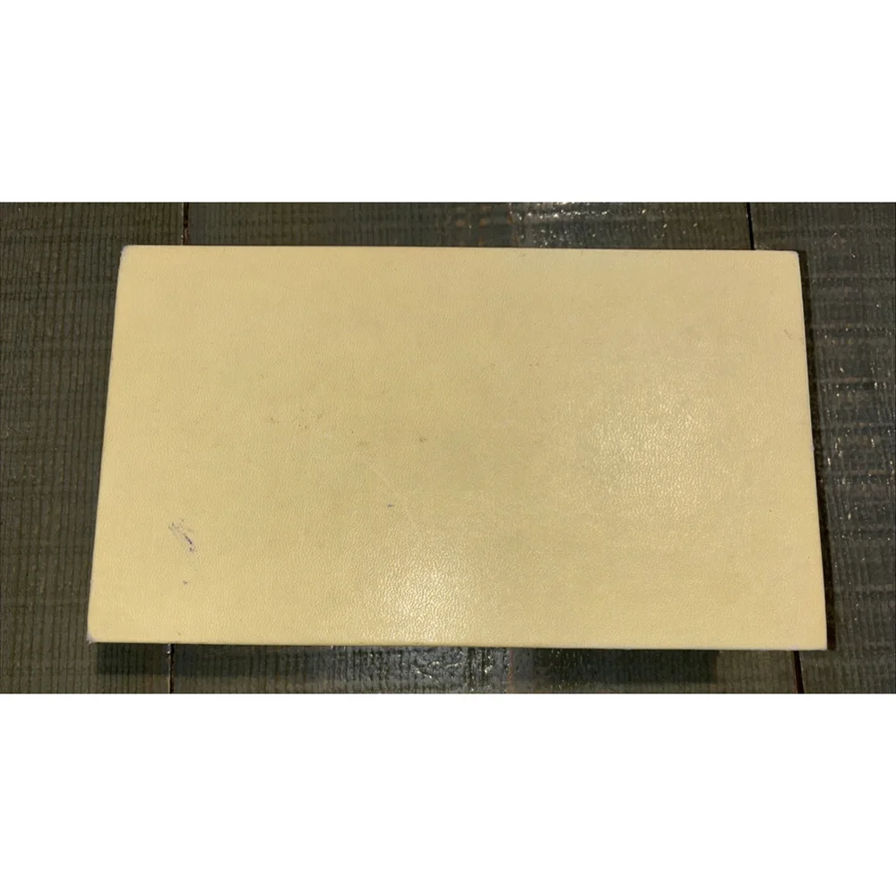 Evyan White Shoulders Gold Lined Soapbox - No Soap